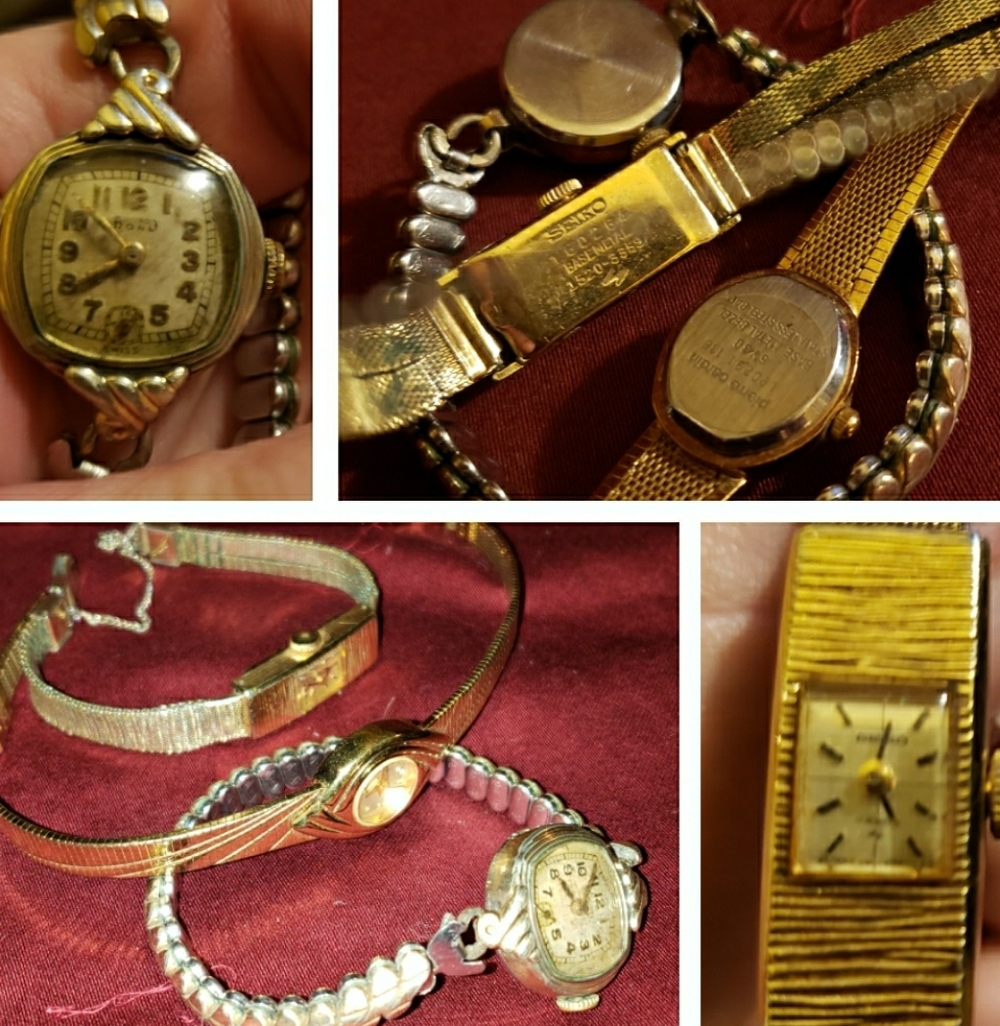 3 Ladies Antique Watches